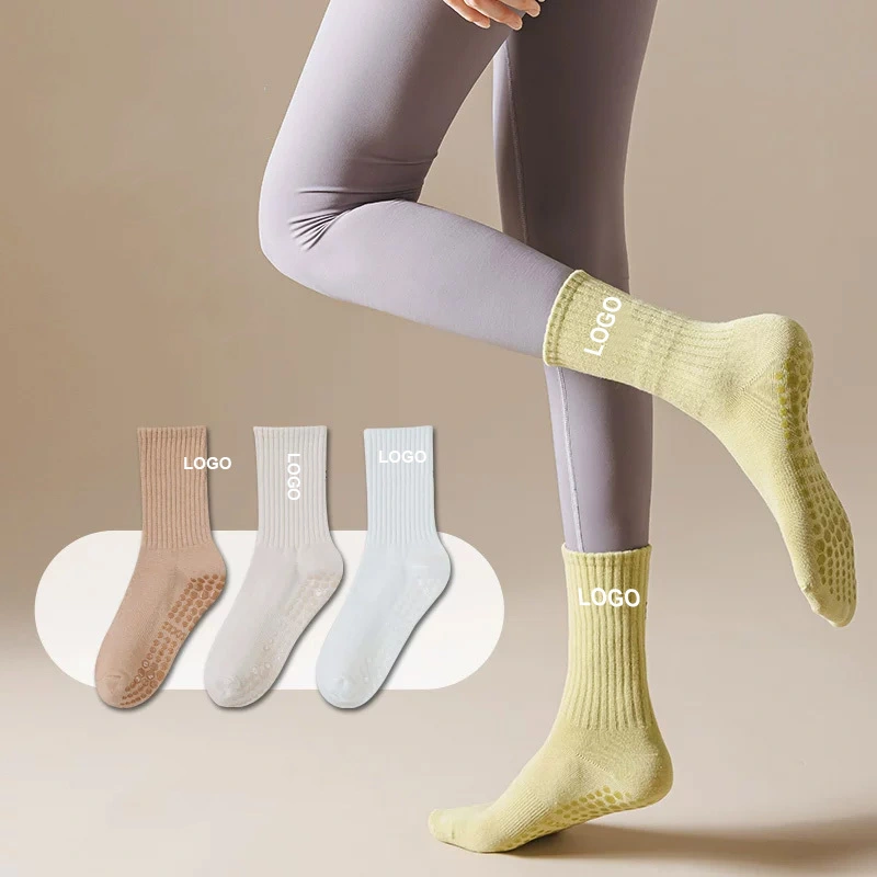 3D Grip Yoga Socks Custom Color/Size - Anti-slip for Yoga Studio Bulk Purchase Direct Factory 1