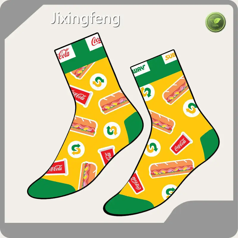 Fashion Socks Print Socks on Demand Factory Direct Supply 1