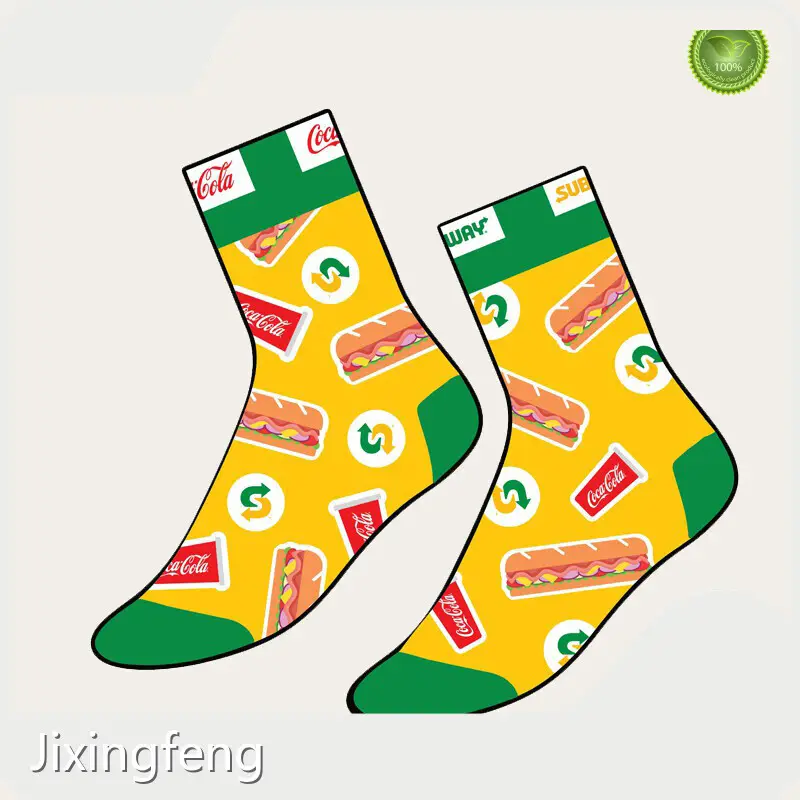 For Everyday Wear Flower Print Socks by Jixingfeng Socks 1