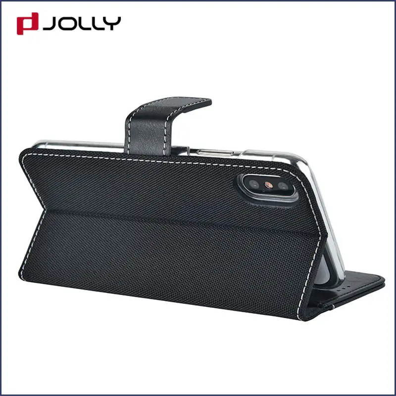 Jolly leather cell phone wallet case with id and credit pockets for mobile phone 2