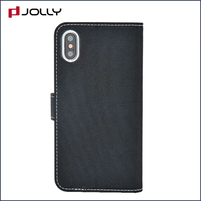 Jolly leather cell phone wallet case with id and credit pockets for mobile phone 8