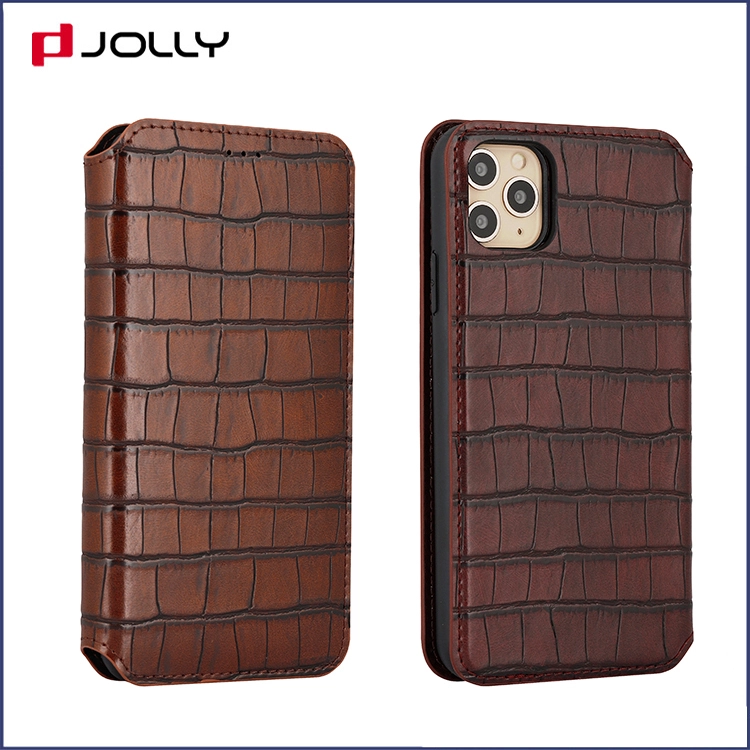 2020 New Design iPhone 11 Pro Case, Croco Leather 2 In 1 Detachable Phone Case With Card Slot DJS1626 1