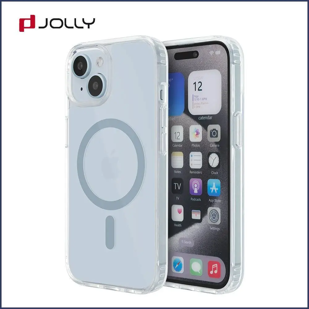 Clear Build-in MagSafe Case For iPhone 15 1