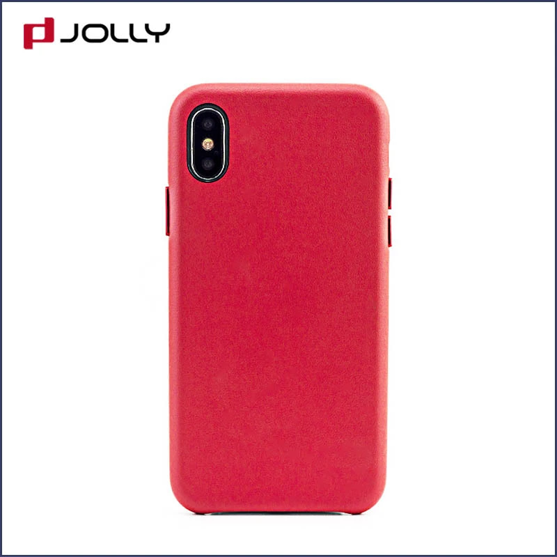 Mobile Back Cover For iPhone X, Slim Pu Leather Phone Case DJS0652 1