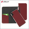 iPhone Xr Case, Slim Leather Detachable Phone Case With Slot Kickstand DJS0981 6