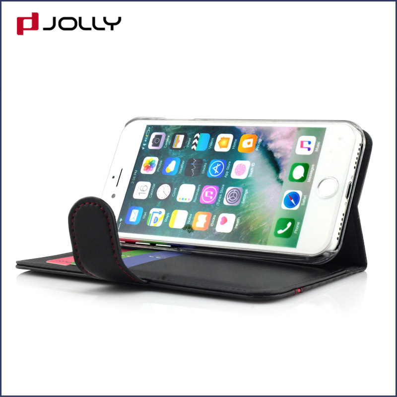 iPhone 7 6 Protective Case, Pu Leather Detachable Phone Case With Credit Card Holder DJS0496 7