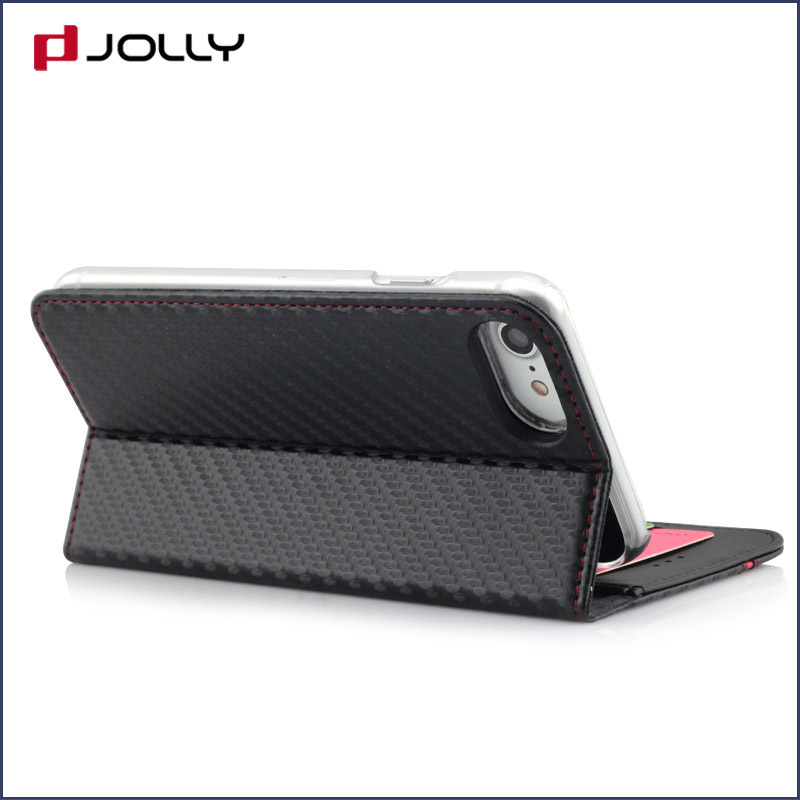 iPhone 7 6 Protective Case, Pu Leather Detachable Phone Case With Credit Card Holder DJS0496 6