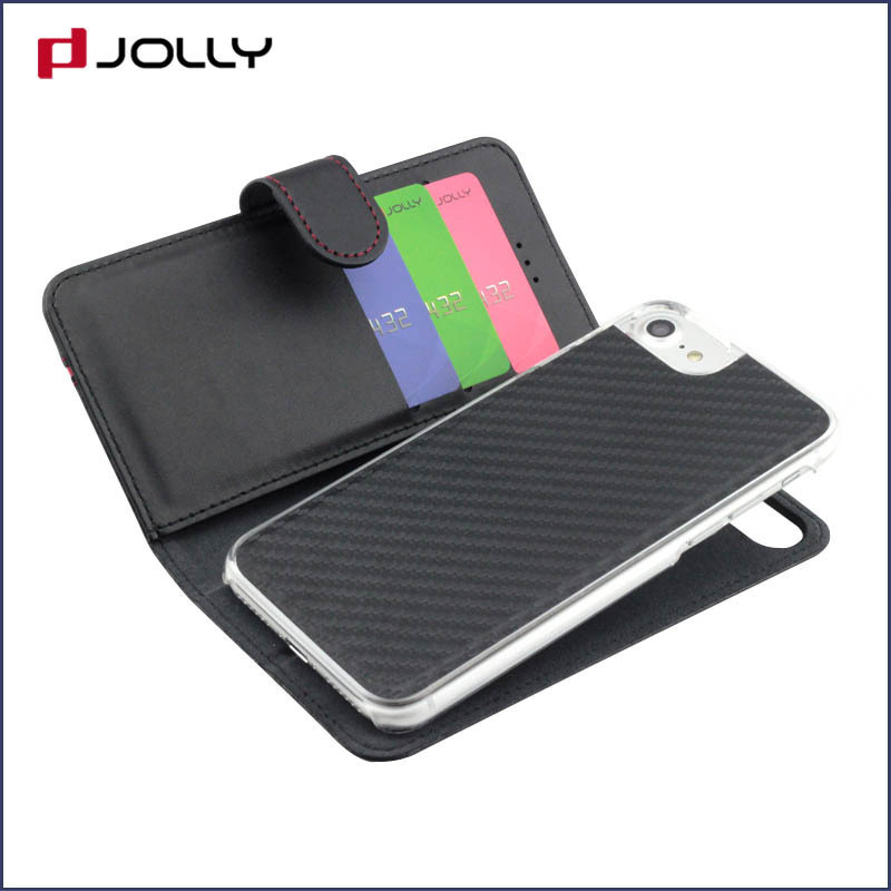iPhone 7 6 Protective Case, Pu Leather Detachable Phone Case With Credit Card Holder DJS0496 9