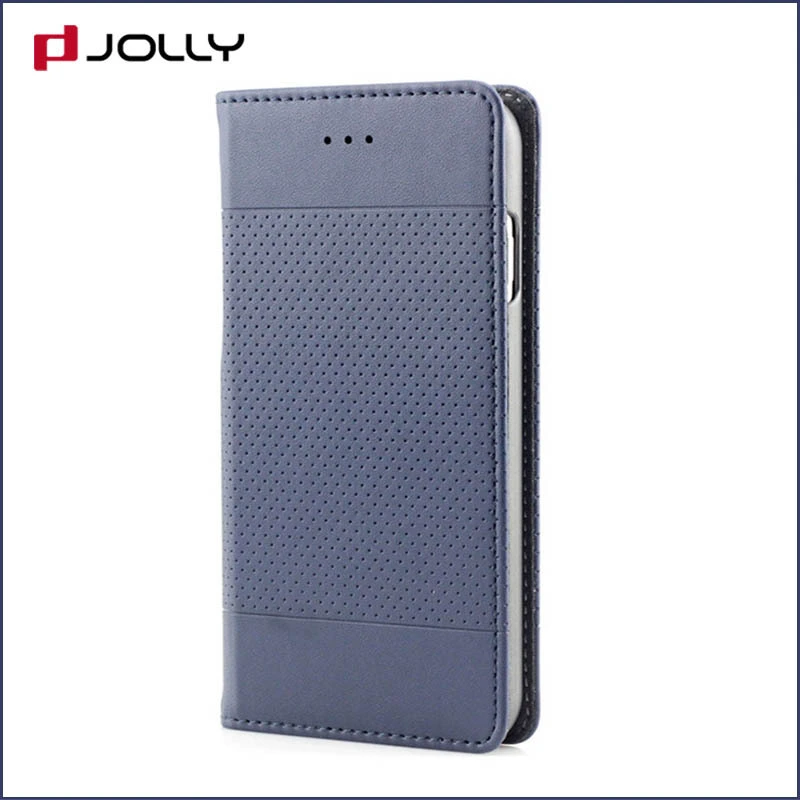 iPhone 8 7 Magnetic Phone Case, Leather 2 In 1 Detachable Phone Case Slot Kickstand DJS0463 1