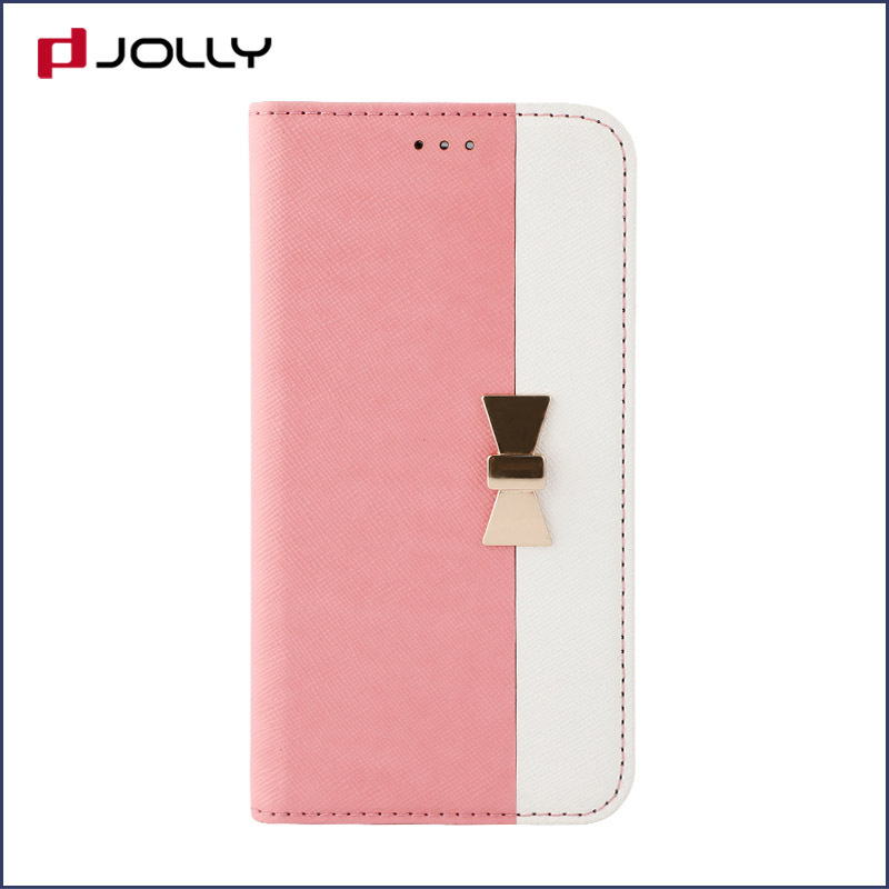 pu leather anti radiation phone case with slot for iphone xs 4