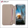 wholesale magnetic flip phone case with id and credit pockets for mobile phone 4