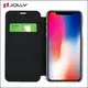 flip cell phone case with id and credit pockets for iphone xs Jolly 7