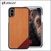 Jolly slim spliced two leather mobile back cover designs supply for iphone xs 2