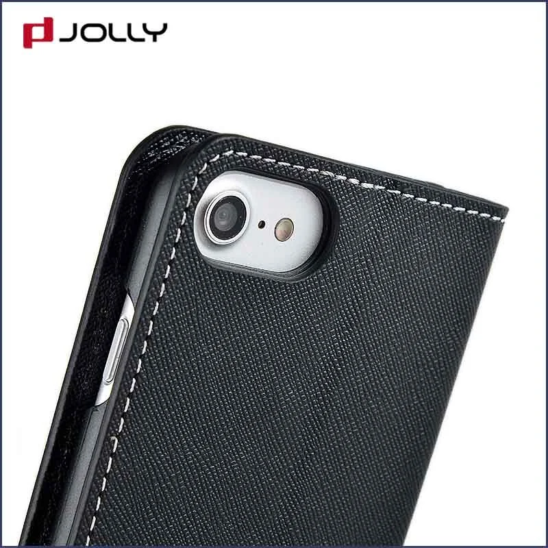 Jolly custom cell phone wallet purse with id and credit pockets for apple 6
