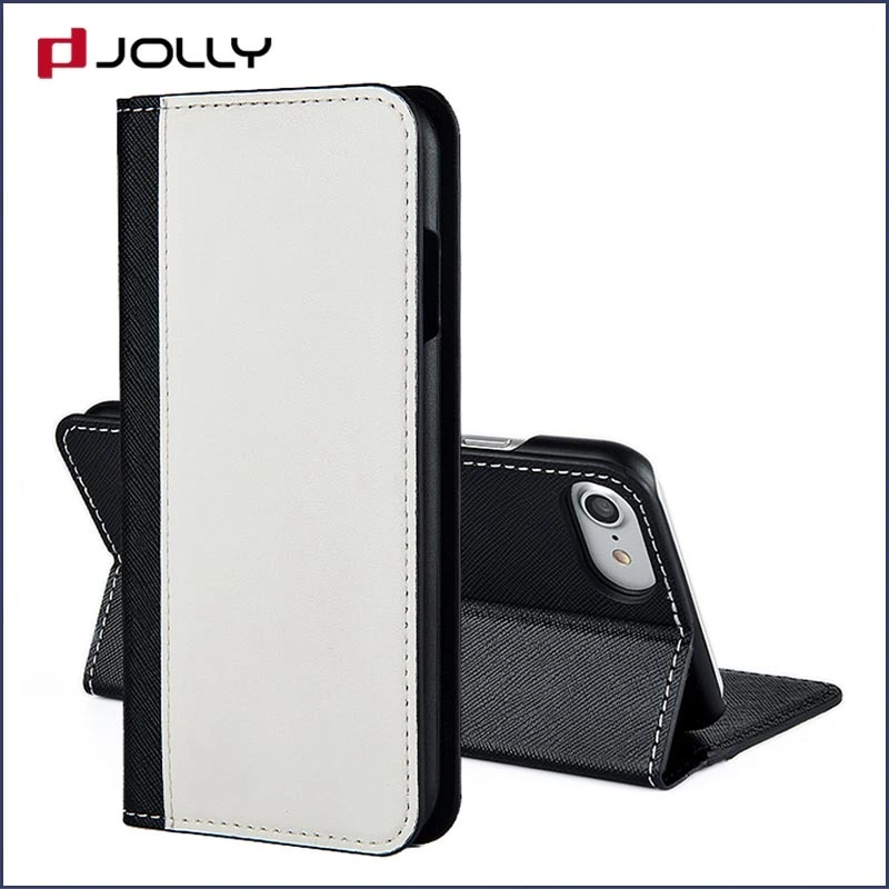 Jolly custom cell phone wallet purse with id and credit pockets for apple 2