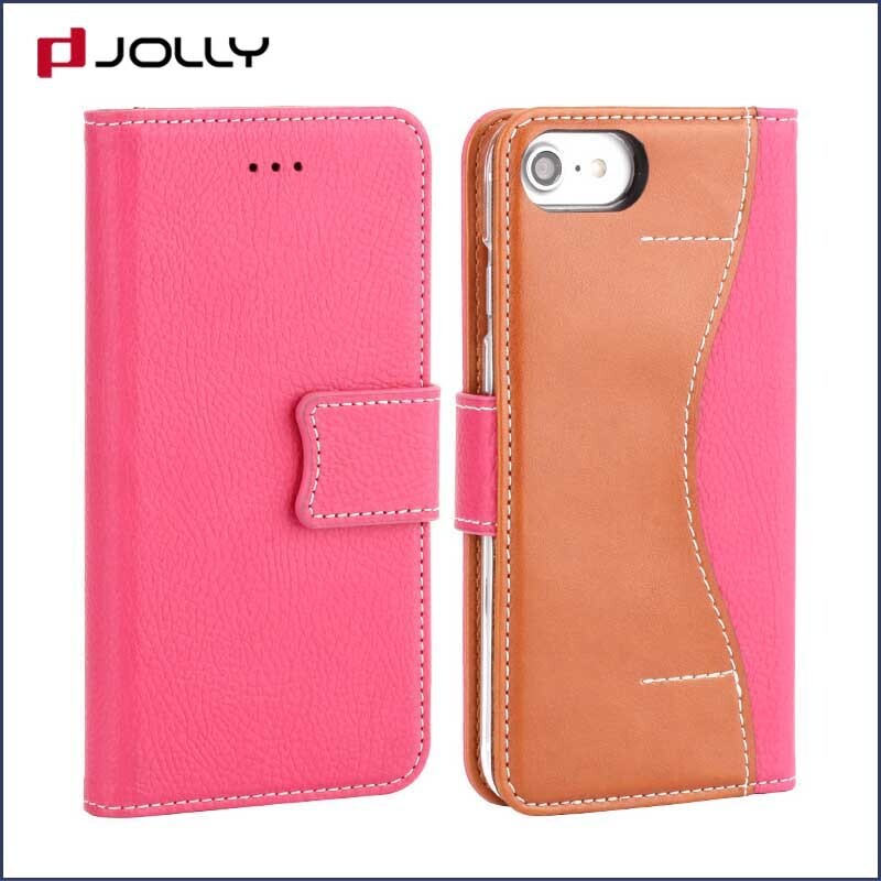 book womens wallet phone case with credit card holder for iphone xs Jolly 4