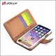 Jolly high quality wallet case with printed pattern cover for mobile phone 5