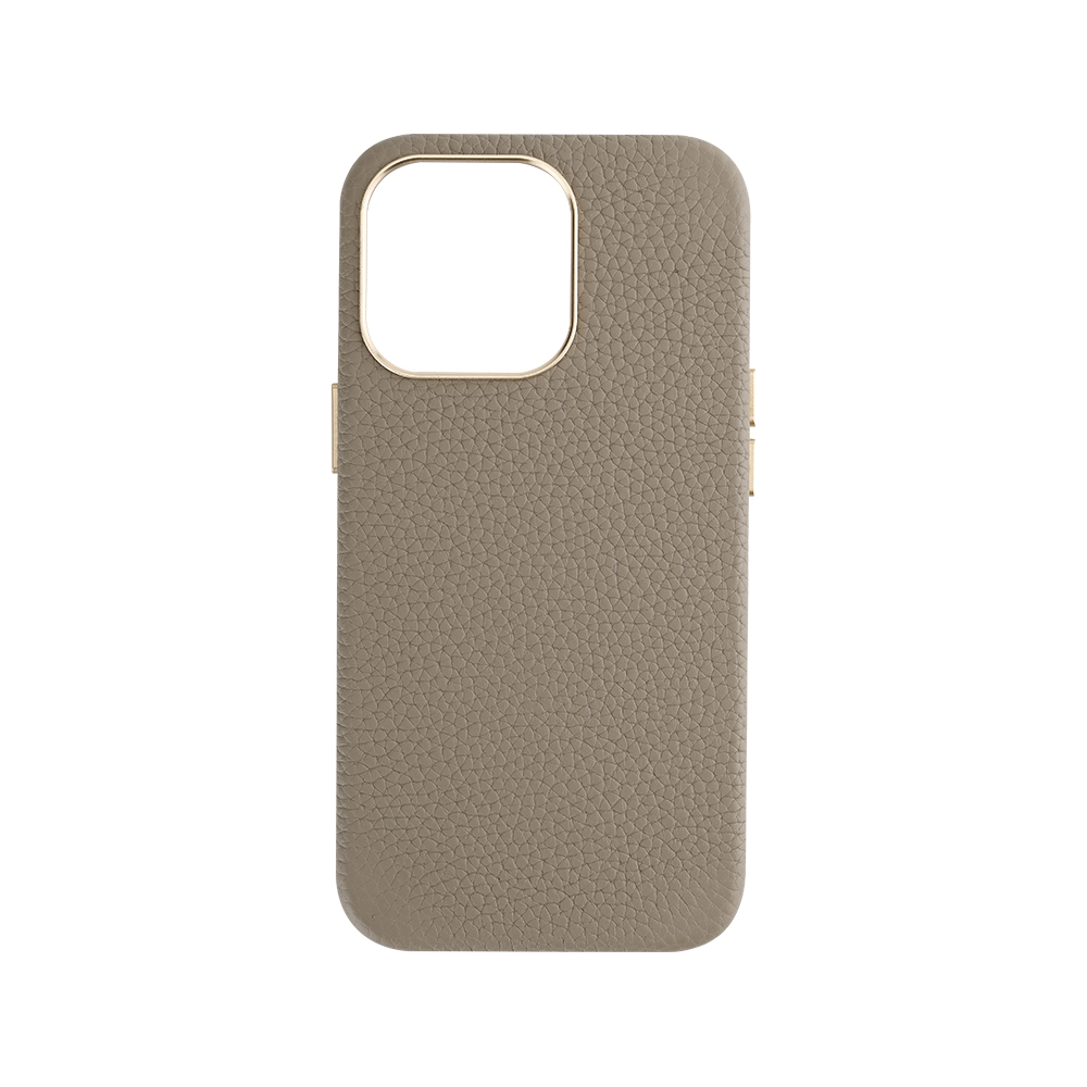 Leather Wrapped MagSafe Back Cover For iPhone 3