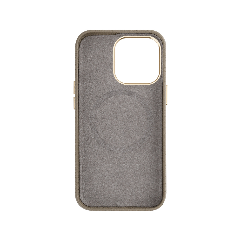 Leather Wrapped MagSafe Back Cover For iPhone 5