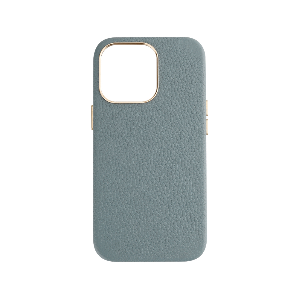 Leather Wrapped MagSafe Back Cover For iPhone 4
