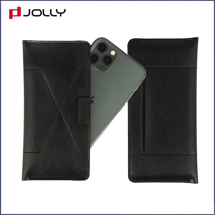 6.5 Inches Universal Leather Mobile Phone Case with Back Side Card Slot DJS1653 1