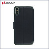 Jolly folio leather flip phone case with slot kickstand for iphone xs 6