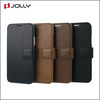 Jolly folio leather flip phone case with slot kickstand for iphone xs 2