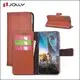 Jolly leather cell phone wallet with id and credit pockets for mobile phone 4