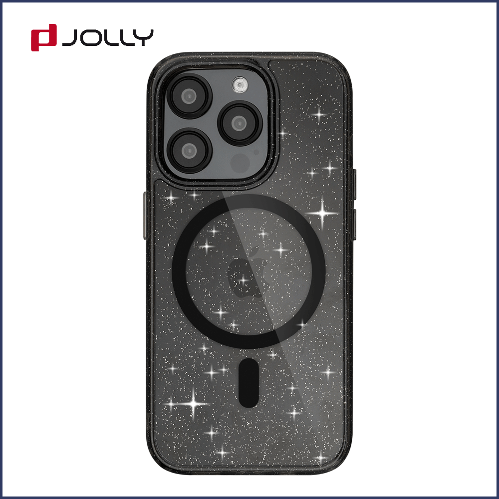 Glitter Magsafe Clear Case Recyclable For iPhone 1
