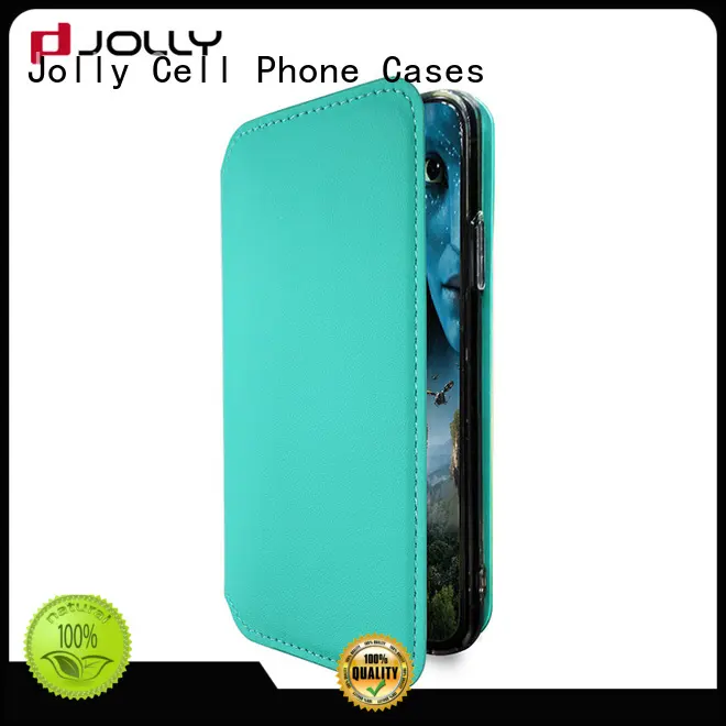 pockets pu mobile xs handy flip case Jolly Brand 1