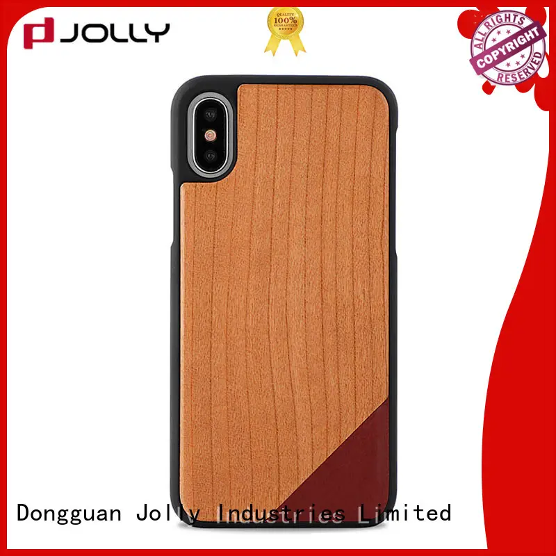wood cover OEM personalised phone covers Jolly 1