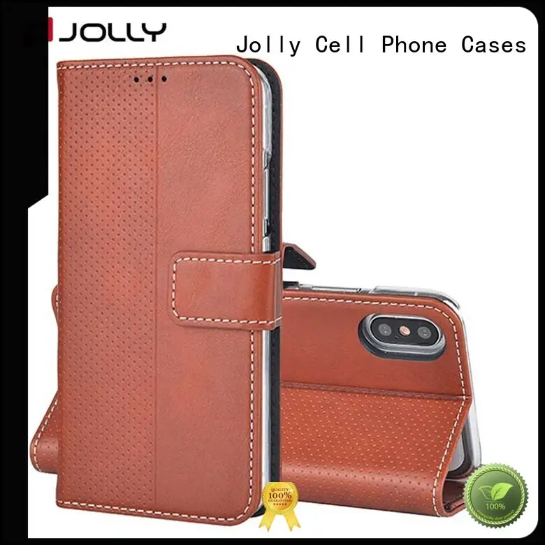 artificial wallet purse phone case with cash compartment for apple 1