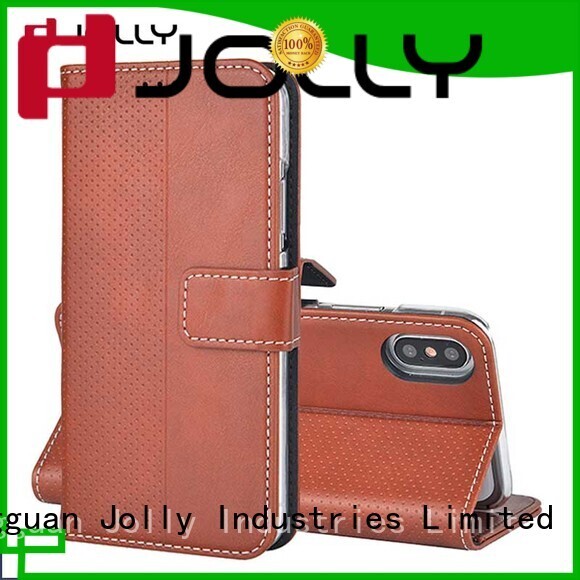 djs cell phone wallet purse with credit card holder for iphone xs 1