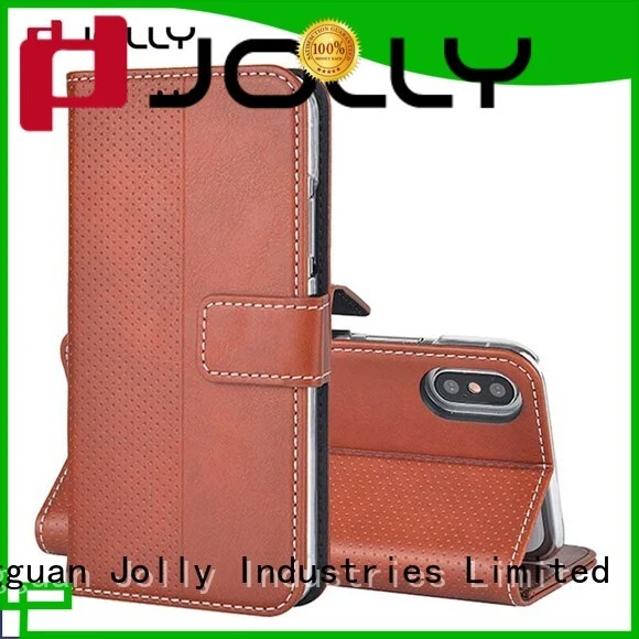 djs cell phone wallet purse with credit card holder for iphone xs 1