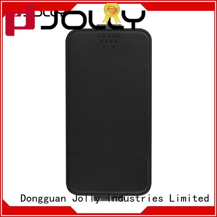artificial leather universal flip cover for mobile with card slot for cell phone 1
