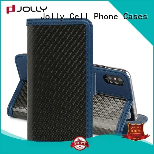 djs iphone wallet phone case with cash compartment for apple Jolly 1