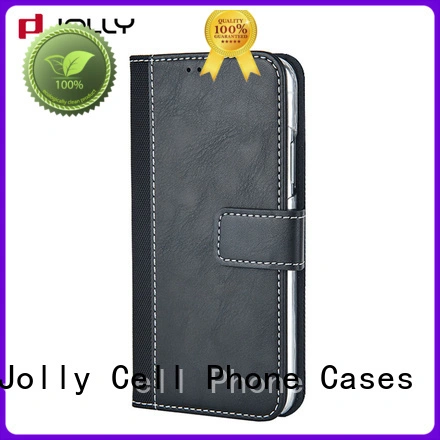 real carbon fiber cell phone wallet combination with slot for apple 1