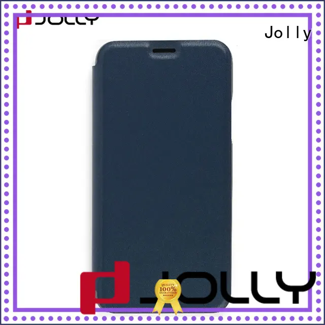 high quality magnetic flip phone case with slot kickstand for iphone xs Jolly 1