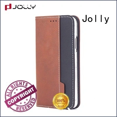 slim leather flip iphone cover with slot kickstand for sale 1