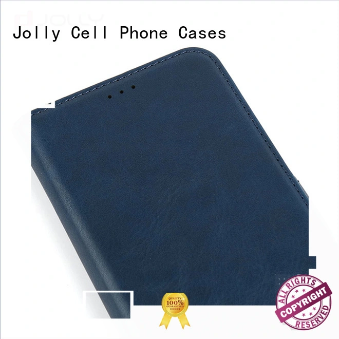 Jolly initial personalised leather phone case high quality for iphone xs 1