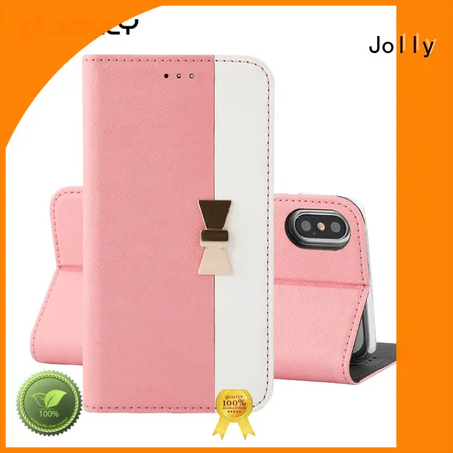 Jolly slim leather cell phone cases hot sale for sale 1