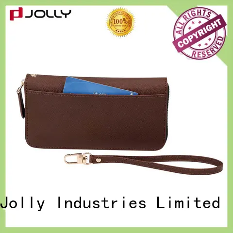 Women's Leather Zip Around Wallet Travel Purse Wristlet Phone Wallet Case Clutch DJS0918 1