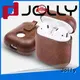 Drop Proof Anti-Lost Carabiner Pu Leather Earphone Protective Case For Apple Airpods DJS1111 1