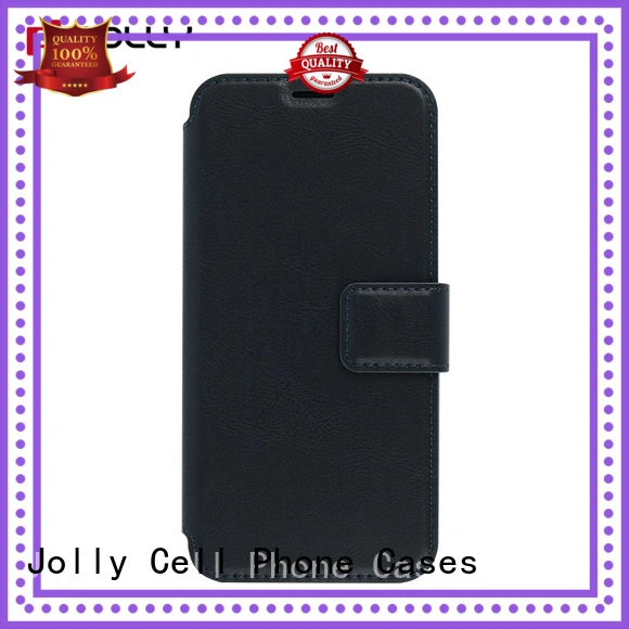 Mobile Cover For iPhone Xs, Slim Leather Flip Phone Case With Strong Magnetic Closure DJS1007 1