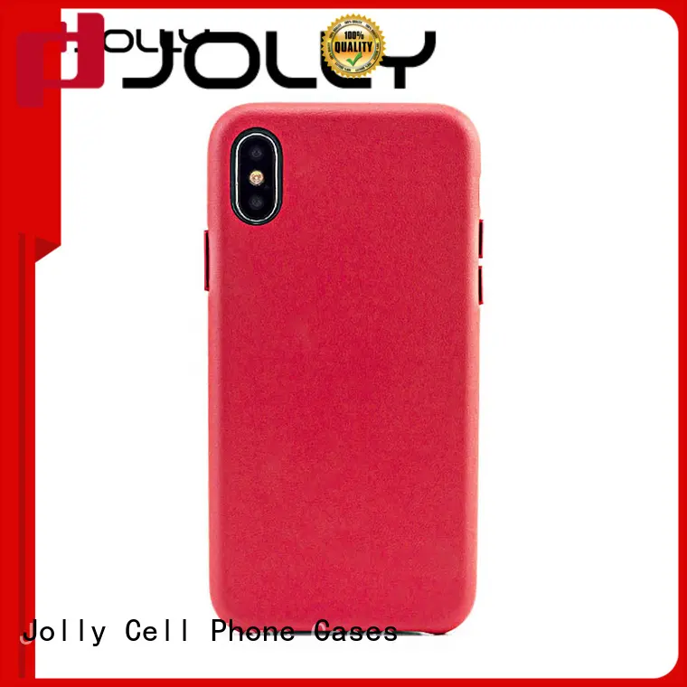 Mobile Back Cover For iPhone X, Slim Pu Leather Phone Case DJS653 1