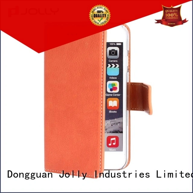 Jolly leather card holder organizer women's cell phone wallet for mobile phone 1
