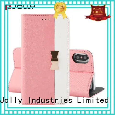 slim leather apple iphone flip case with strong magnetic closure for sale 1