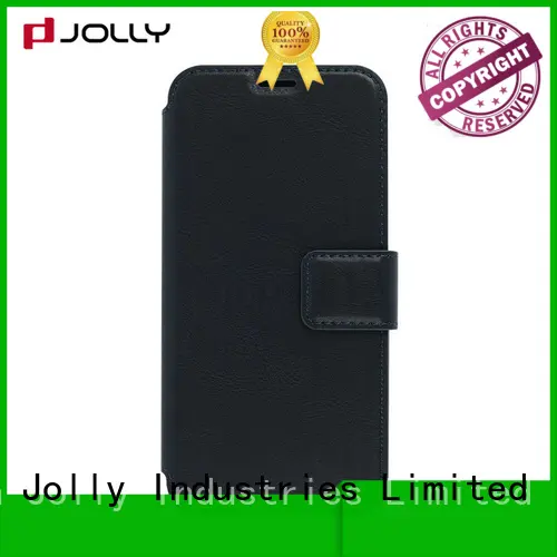 slim leather flip phone case with id and credit pockets for sale 1