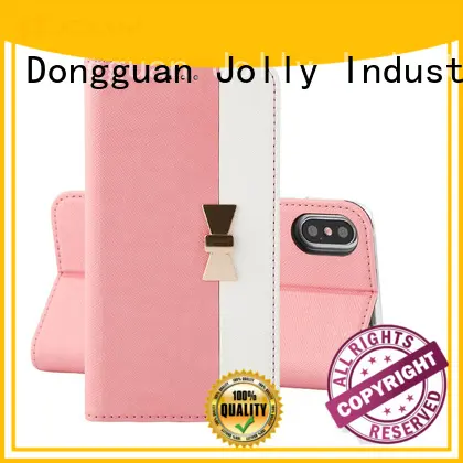 Jolly folio custom flip phone cases for mobile phone 1