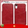 folio personalised leather phone case with strong magnetic closure for iphone xs 1